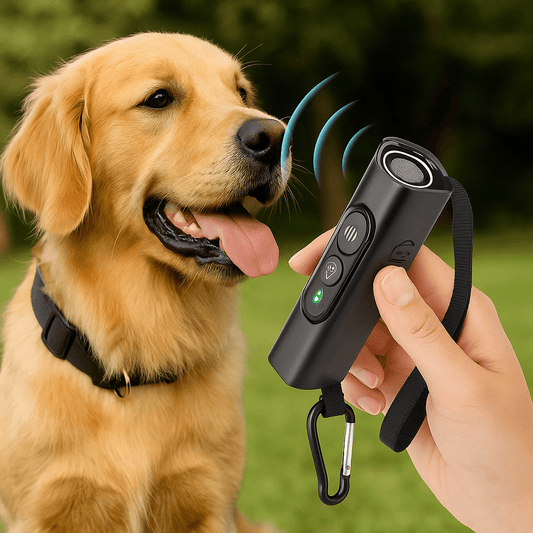 No-Shock Ultrasonic anti Barking Device Pet-Friendly and USB Rechargeable